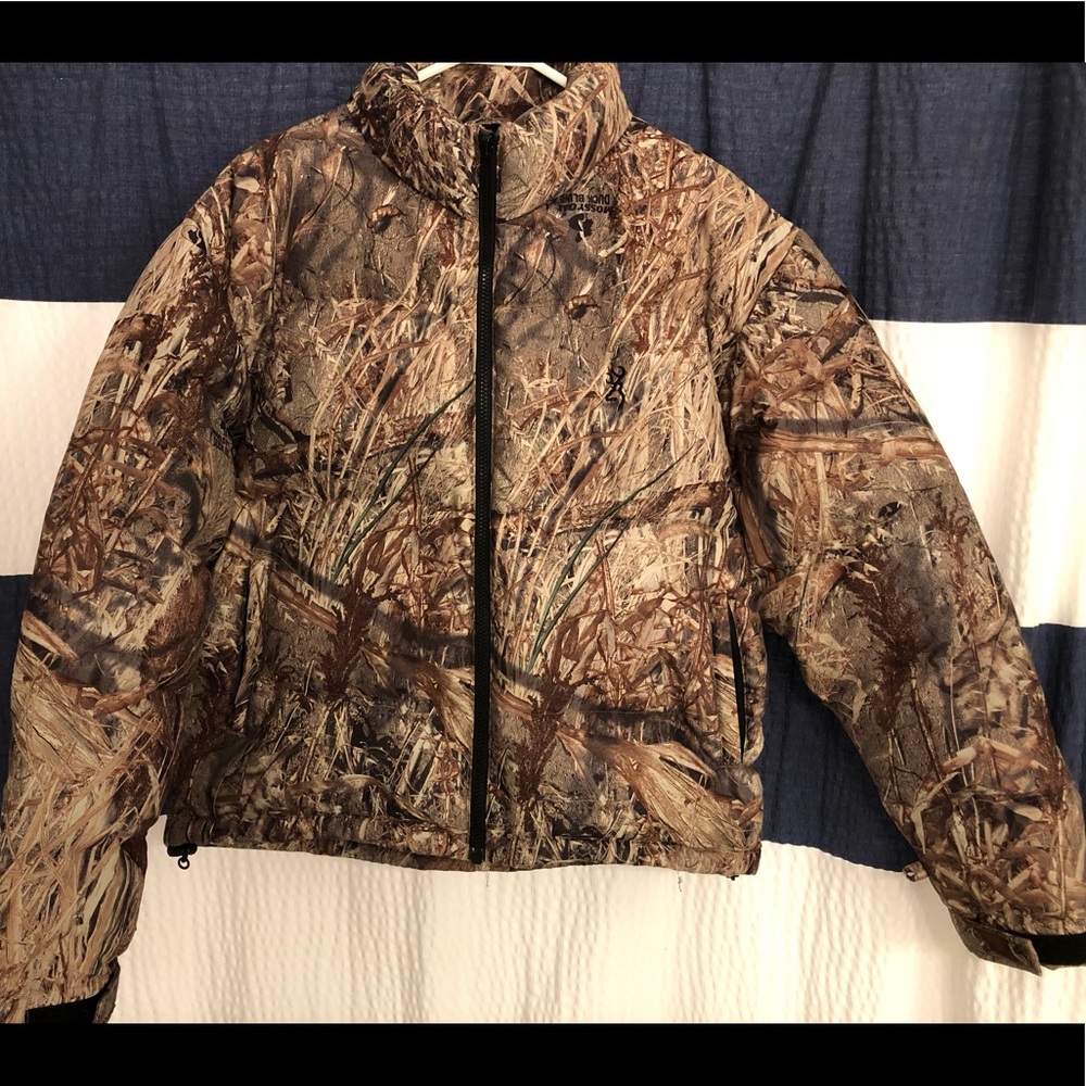 Browning goose down jacket. Very warm!